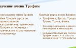 Что означает имя трофим – характеристика имени трофим, толкование имени трофим