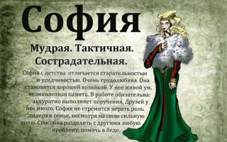 Что означает имя софья – характеристика имени софья, толкование имени софья