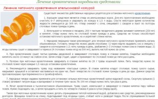 Маточные   кровотечения – народные средства / народные рецепты