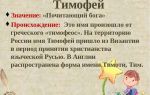 Что означает имя тимофей – характеристика имени тимофей, толкование имени тимофей