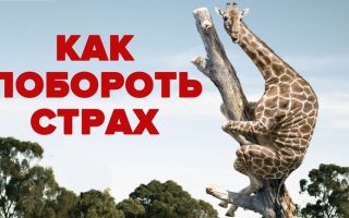 Как преодолеть страх – избавление от страха