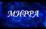 Что означает имя мирра – характеристика имени мирра, толкование имени мирра