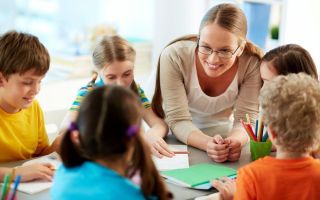 Воспитательные игры и упражнения в школе   для работы с детьми