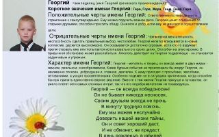 Что означает имя георгий – характеристика имени георгий, толкование имени георгий