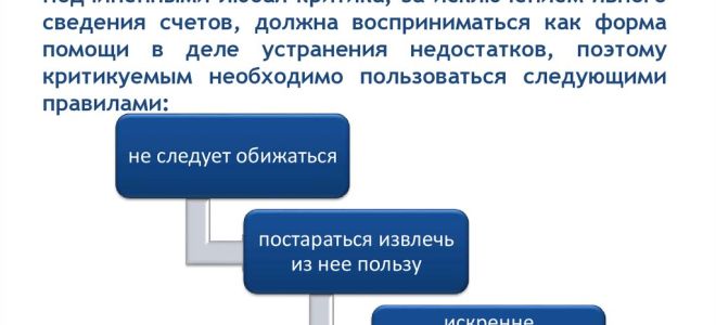 Паттерн реакция на критику для умения правильно реагировать на критику
