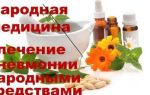 Пневмония (воспаление лёгких)  — народные средства и методы / народная медицина