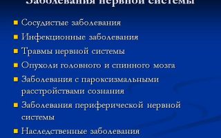 Заболевания нервной системы – народные средства и рецепты