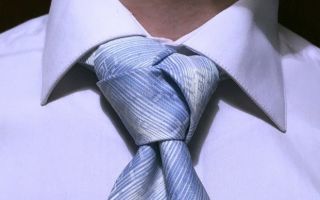 О чем расскажет мужской галстук