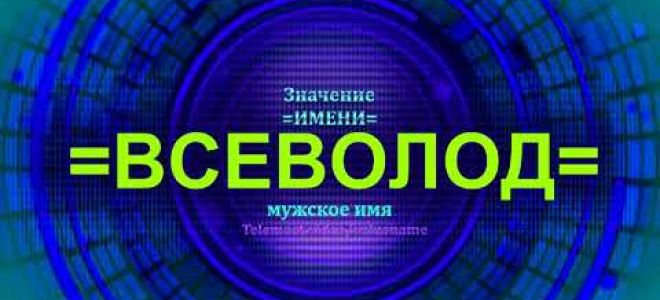 Что означает имя всеволод – характеристика имени всеволод, толкование имени всеволод