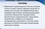 Стресс и здоровье – влияние стресса на  иммунную систему